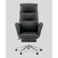 TopChairs Solid с оттоманкой DD-004-OT (черный) Image #3