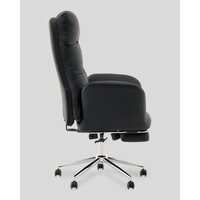 TopChairs Solid с оттоманкой DD-004-OT (черный) Image #4