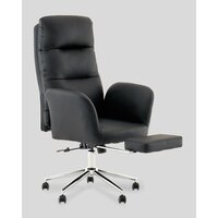 TopChairs Solid с оттоманкой DD-004-OT (черный) Image #7