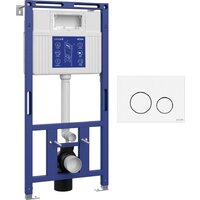 Cersanit Aqua Prime М 50 68179 с кнопкой Twins 63526 (кнопка белый)