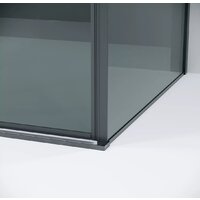 Grossman Galaxy 140x80x195 120.K33.01.1480.42.10 (графит сатин/тонированное стекло) Image #12