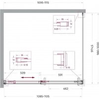 BelBagno SOFT_CLOSE-1-AH-1-110/100-C-GM Image #5