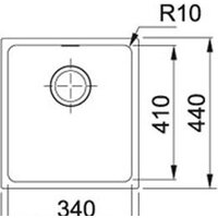 Franke Sirius SID 110-34 125.0443.350 (оникс) Image #2