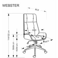Halmar Webster (черный/орех) Image #3
