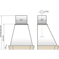 Elikor Пергола 90П-650-П3Л 281755 (бежевый/дуб неокрашенный, съемное обрамление) Image #2