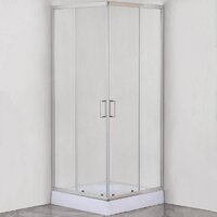 Aquanet Квадратный 80x80 SE-800S (прозрачное стекло) Image #3