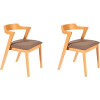 TetChair Versa мягкое сиденье (2шт, натуральный/коричневый)