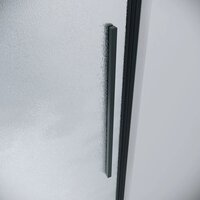 Grossman Galaxy 130х100х195 120.K33.01.1310.21.02 (черный матовый/шиншилла стекло) Image #2