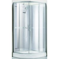 Adema Ронда N-1081 (белый/прозрачное стекло)