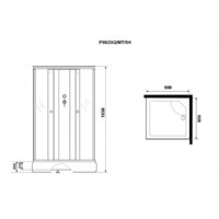 Niagara Promo P90/26Q/MT/BK 90x90x195 Image #4