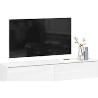 Трия Глосс ТД-319.03.11 (белый глянец/стекло белый глянец)