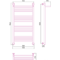 Сунержа Богема с полкой+ 1000х500 00-0223-1050 Image #3