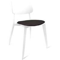 Sheffilton SHT-DS124 (белый/черный/белый шагрень/белый) Image #2