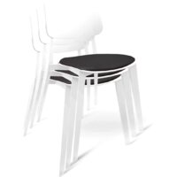 Sheffilton SHT-DS124 (белый/черный/белый шагрень/белый) Image #3