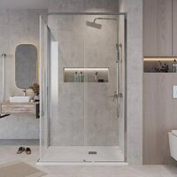 Grossman Galaxy 120x70x195 300.K33.01.1270.10.00 (хром/прозрачное стекло) Image #5