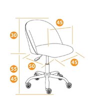 TetChair Melody Cats/29 (ткань/флок, серый) Image #13