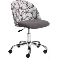 TetChair Melody Cats/29 (ткань/флок, серый)