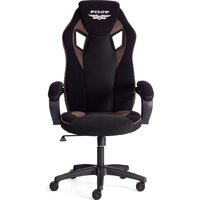 TetChair Pilot флок/ткань (черный/черный/коричневый)