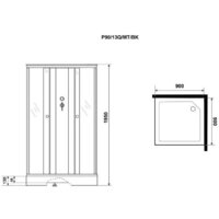 Niagara Promo P90/13Q/MT/BK 90x90x195 Image #7