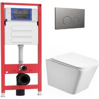 Oliveeka OL-MQ-003 + OL-5014 + OL-R22-BGM (матовый оружейный металл)