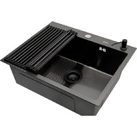 ARFEKA ECO AR мойка 600*500, роллер-мат, дозатор Black