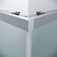 Grossman Cosmo 90x90x195 300.K33.02.9090.10.02 (хром/шиншилла стекло) Image #4