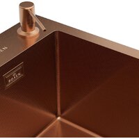 Roxen Simple 560220-50BR-GR бронза/текстурная PVD покрытие (с коландером и дозатором) Image #13