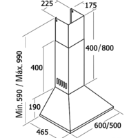 CATA V3-S500 WH Image #2