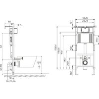 Cersanit Aqua 50 Prime P 68178 с кнопкой Accento Circle для Aqua 69078 (кнопка черный матовый) Image #17