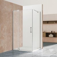 Vincea Extra VSR-1E809080CL (хром/прозрачное)