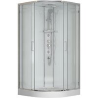 Adema Витте Ронда 90 (хром/прозрачное стекло)