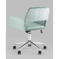 Stool Group Ross chrome velvet Olive 61 (велюр серо-зеленый) Image #3