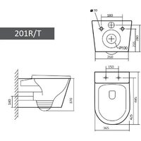 Grado GD-W201T + GROHE Rapid SL 38772001 (с кнопкой смыва) Image #11