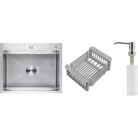 Schtoff Best Premium Silver 6050 + коландер KR-1 GREY + дозатор SD-1 SILVER Image #1