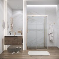 Grossman Galaxy 100x90x195 120.K33.01.1090.32.00 (золото сатин/прозрачное стекло) Image #7