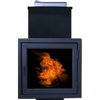 ComfortProm Чугун 20м3 закрытая каменка, панорама Image #3