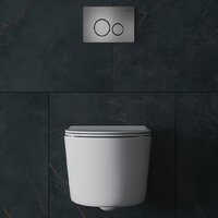 Roxen Simple Compact в комплекте с инсталляцией StounFix Dual Fresh 6 в 1 963592 (кнопка: оружейная сталь) Image #12