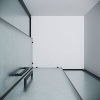 Grossman Cosmo 90x90x195 300.K33.02.9090.21.02 (черный матовый/шиншилла стекло) Image #6