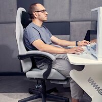 VMMGame Throne New Era OT-B31-VRGY-NE (велюр, серый) Image #10