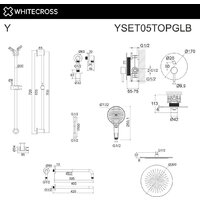 Whitecross Y YSET05TOPGLB (брашированное золото) Image #3