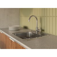 Omoikiri Notoro 48-SI Matt (серебристый матовый) Image #4