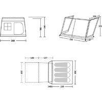 Naturehike Village 6.0 II CNK2300ZP021-DCFS (коричневый) Image #15