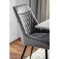 Signal GD-082 GD082BC80 (белый мрамор/черный матовый) Image #4