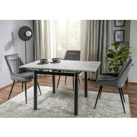 Signal GD-082 GD082BC80 (белый мрамор/черный матовый) Image #2