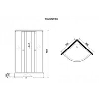 Niagara Promo P80/26/MT/BK 80x80x195 Image #5