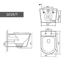 Grado GD-W201T + GROHE Rapid SL 38721001 (с кнопкой смыва) Image #11