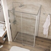 Grossman Galaxy 120x90x195 120.K33.01.1290.10.00 (хром/прозрачное стекло) Image #5