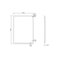 Roxen Зеркало Irida 510185-50AF с подогревом Image #8