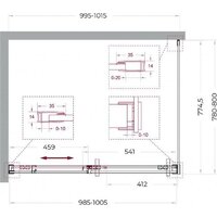 BelBagno SOFT_CLOSE-1-AH-1-100/80-C-Cr Image #7