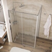 Grossman Galaxy 110х100х195 120.K33.01.1110.10.02 (хром/шиншилла стекло) Image #7